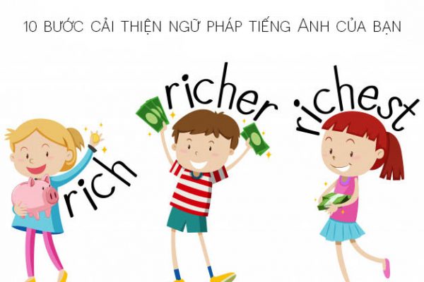 10 bước cải thiện ngữ pháp tiếng Anh của bạn